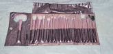 Kit de pinceis rosa 22 peças